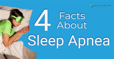 Sleep Apnea Facts Drs Brown Gettings And Gade West Chester Oh Dentists