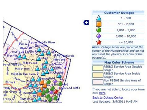 Pseg Nj Power Outage Map - Map