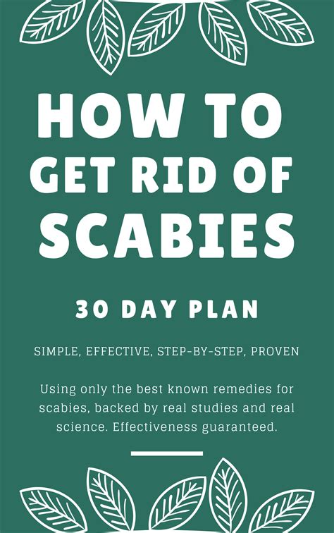 Kill Scabies in 30 Days - Guaranteed! | Scabies home remedies