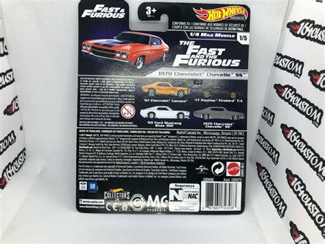 Hot Wheels Chevrolet Chevelle Ss Fast And Furious Premium Mile Muscle