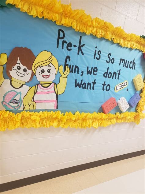 Lego Bulletin Board Lego Bulletin Board Bulletin Boards Class Decoration