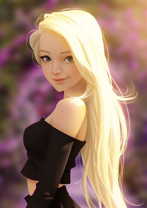 Blonde Hair Girl Art Yuriga