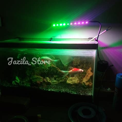 Lampu Aquarium Aquascape Mata Led Smd Biru Pink Volt Lampu Ikan