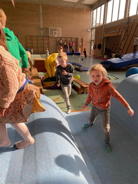 Fotoalbum Bewegingsparcours Klimmen En Klauteren In De Turnles Edugo