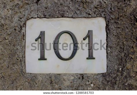 House Number 101 Stock Photo 1288581703 Shutterstock