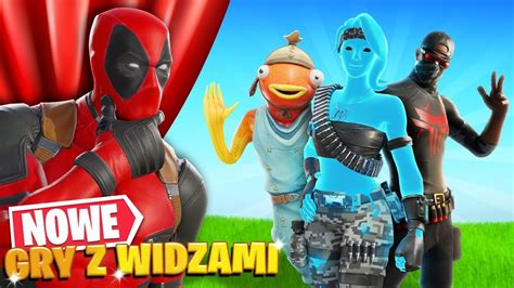 Nowe Gry Z Widzami W Fortnite Chowany Top Model Youtube