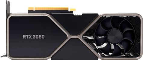 Nvidia Geforce Rtx 3080 10gb Gddr6x Pci Express 40 Graphics Card Titanium And