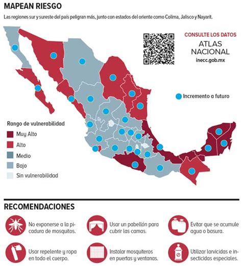 Este Mapa Indica Cómo Avanza El Virus Del Dengue En México Dineroenimagen