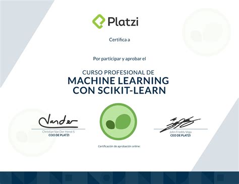 Curso Profesional De Machine Learning Con Scikit Learn Platzi