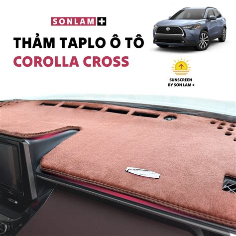 Thảm taplo tuyết nhung cao cấp dành riêng cho Toyota Corolla Cross