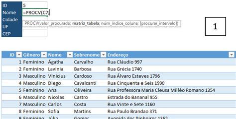 PROCV Exato Passo à Passo Guia do Excel