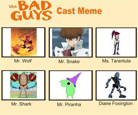 My The Bad Guys Meme By Zaia1000 On Deviantart