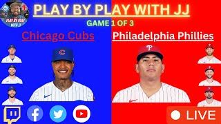 Philadelphia Phillies Vs Chicago Cubs LIVE PLAY BY PLAY 05 19 23 By