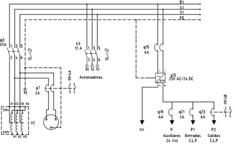 Diagramas El Ctricos Industriales Electrico Plano Diagrams