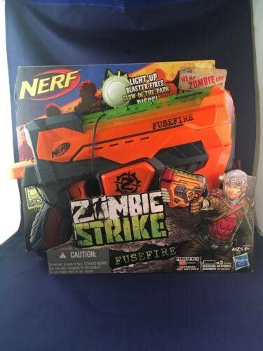 Nerf Zombie Strike Fusefire Blaster Light Up Blaster New In Box 3788601210