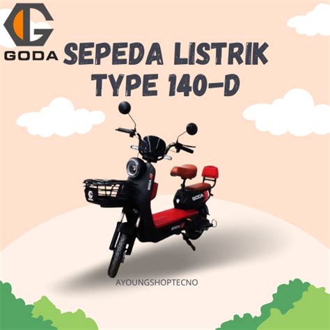 Jual GODA Sepeda Listrik Type 140 D Golden Monkey Garansi Resmi Pabrik