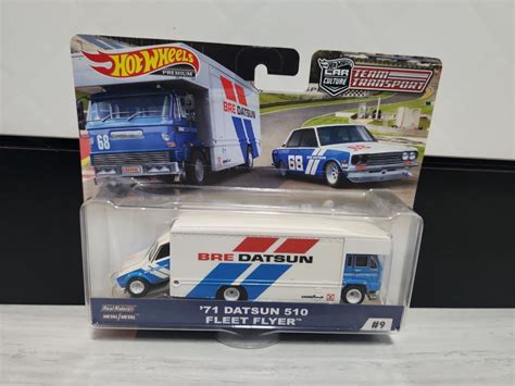 Hot Wheels Car Culture Team Transport Datsun W Fleet Flyer Hobbies Toys Toys Games