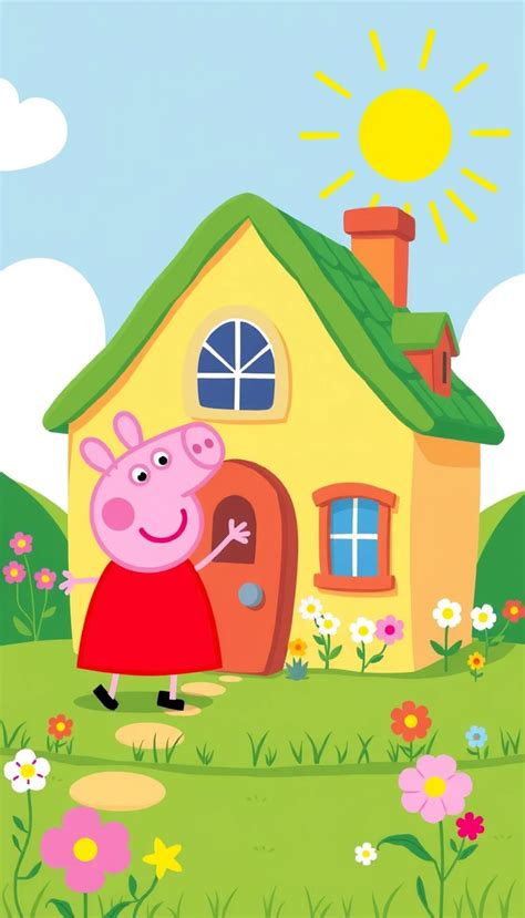 🔥 Free Download Peppa Pig House Hd Wallpaper By Mking69 Wallpapersafari