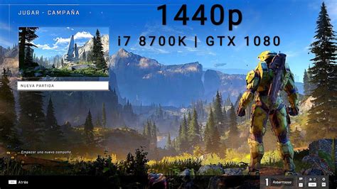 Halo Infinite 1440p I7 8700k Gtx 1080 Max Settings