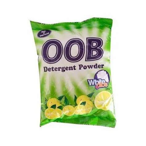 Lemon Oob Detergent Powder Packaging Type Packet Packaging Size 1