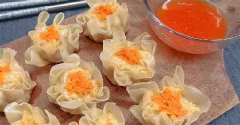 Resep Dimsum Ayam Wortel Oleh Selvie Sutrisno Cookpad