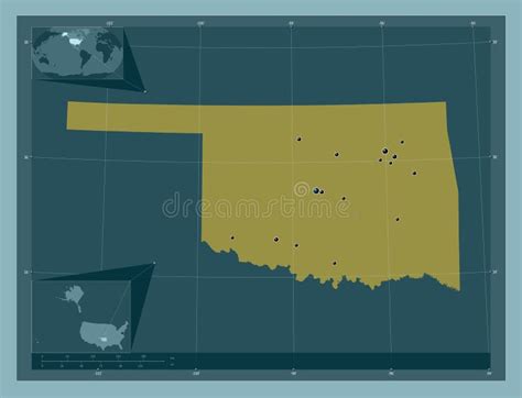 Estados Unidos De Am Rica S Lido Principales Ciudades Stock De