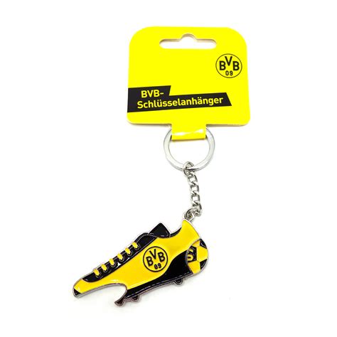 Borussia Dortmund BVB Schlüsselanhänger Fußballschuh