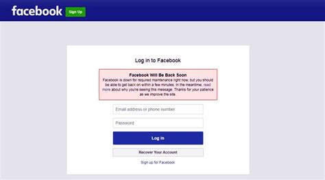 Facebook Instagram Down Users Report Trouble Accessing The Social