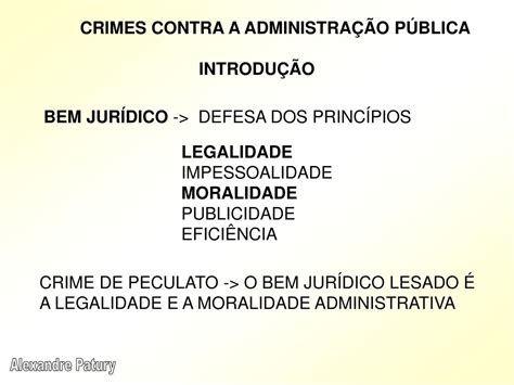 PPT CRIMES CONTRA A ADMINISTRAÇÃO PÚBLICA PowerPoint Presentation