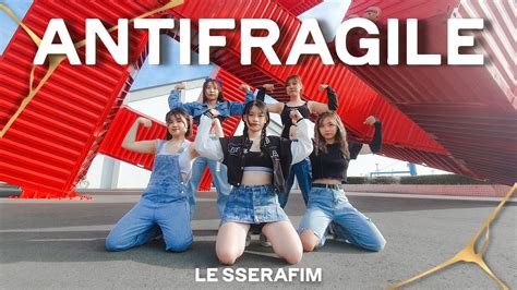 Kpop In Public One Take Le Sserafim Antifragile Dance Cover