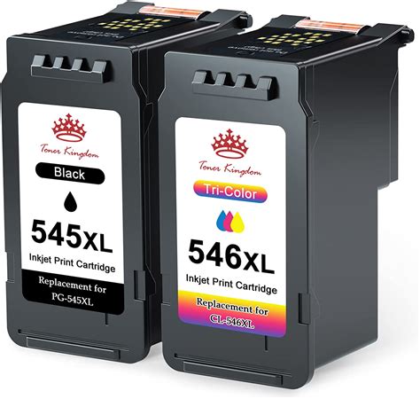 Toner Kingdom Pg 545xl Cl 546xl Cartuchos De Tinta Compatible Tinta Canon 545 546 Para Canon