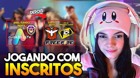 AO VIVO Analisando PERFIL Dos INSCRITOS No AVAKIN LIFE Jogando FREE