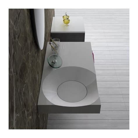 Plan Vasque Design En Solid Surface Avec Porte Serviette SDPW13 E