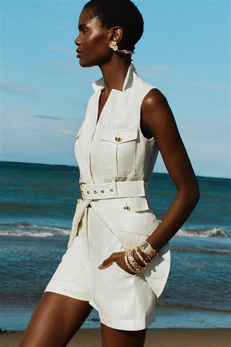 Ralph Lauren Looks Old Money Style Sleeveless Outfit Soft Tailoring