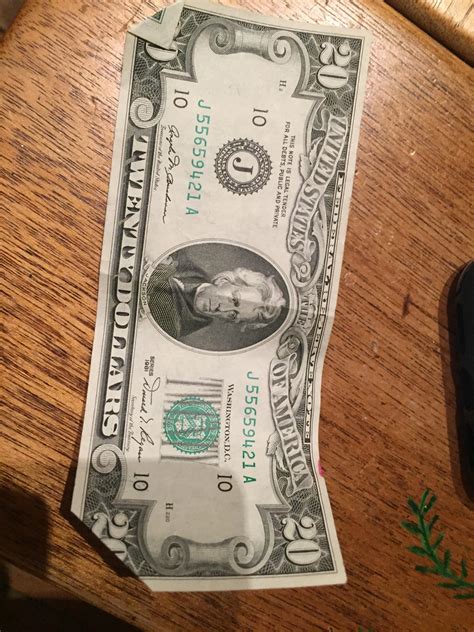 This old 20 dollar bill : r/mildlyinteresting