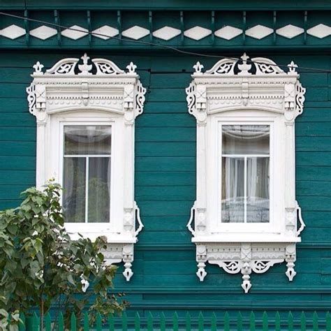 О чём рассказывают оконные наличники русских домов: символизм в ...
