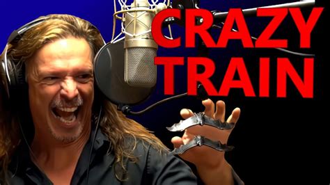 Ozzy Osbourne Crazy Train Cover Ken Tamplin Vocal Academy 4k Youtube