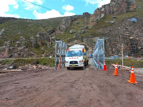 Culmin La Instalaci N Del Puente Modular En El Sector Rumichaca En