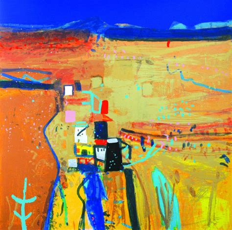 Pueblo Silkscreen Print By Barbara Rae Barbara Rae Landscape Art