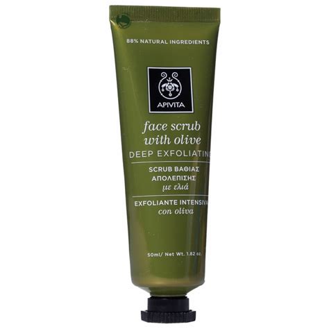 Apivita Face Scrub Olive Ml