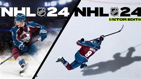 NHL 24 COVER STANDARD X FACTOR EDITION YouTube