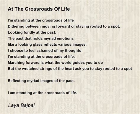 Crossroads Of Life