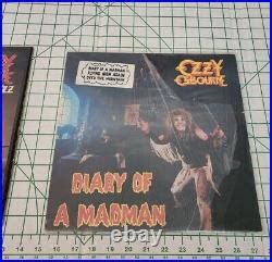 Lp Ozzy Osbourne Lot Blizzard Of Oz Diary Of A Madman