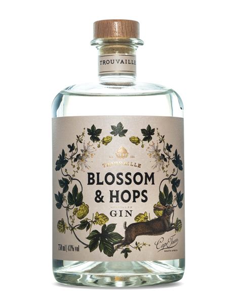 Trouvaille Blossom And Hops Gin Capegin Craft Gin Aus Südafrika