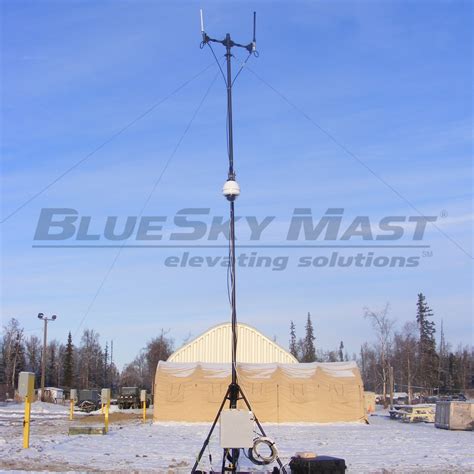 Bluesky Mast Al Standard Series Military Antenna Mast Applications