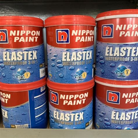 Jual Cat Waterproof Elastex Nippon Paint Kg Cat Pelapis Anti Bocor