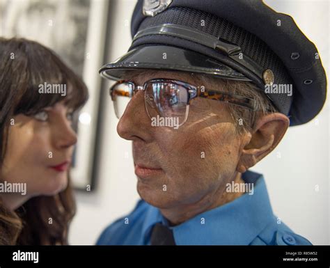 Life Like Sculpture Of Security Guard Hi Res Stock Photography And