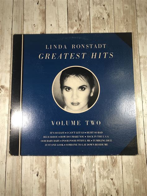 Linda Ronstadt Greatest Hits Vol 2 Record Vinyl Lp Gatefold Values Mavin