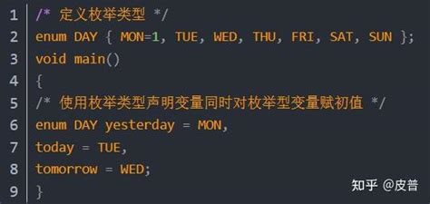 Capl枚举函数——enum 知乎