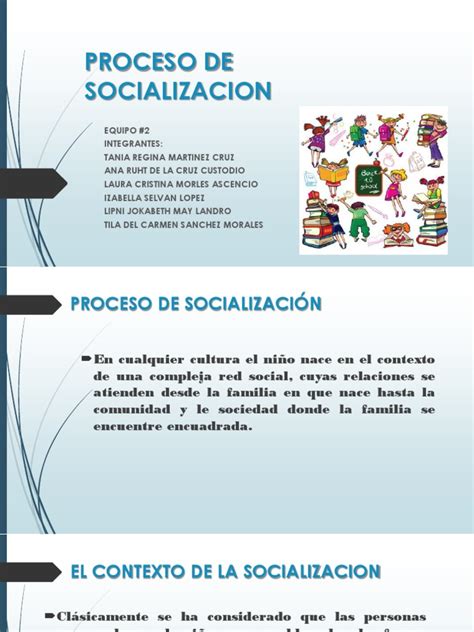 2 Proceso De Socializacion